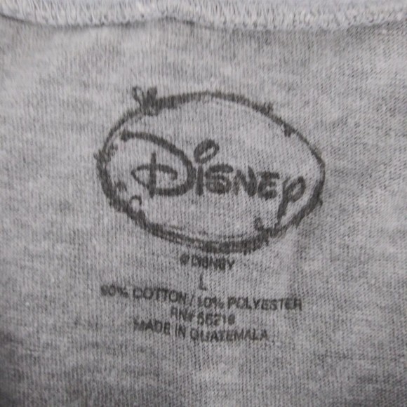 Disney Womens Large Mickey St. Patrick Gray Short Sleeve T-Shirt - Picture 4 of 6